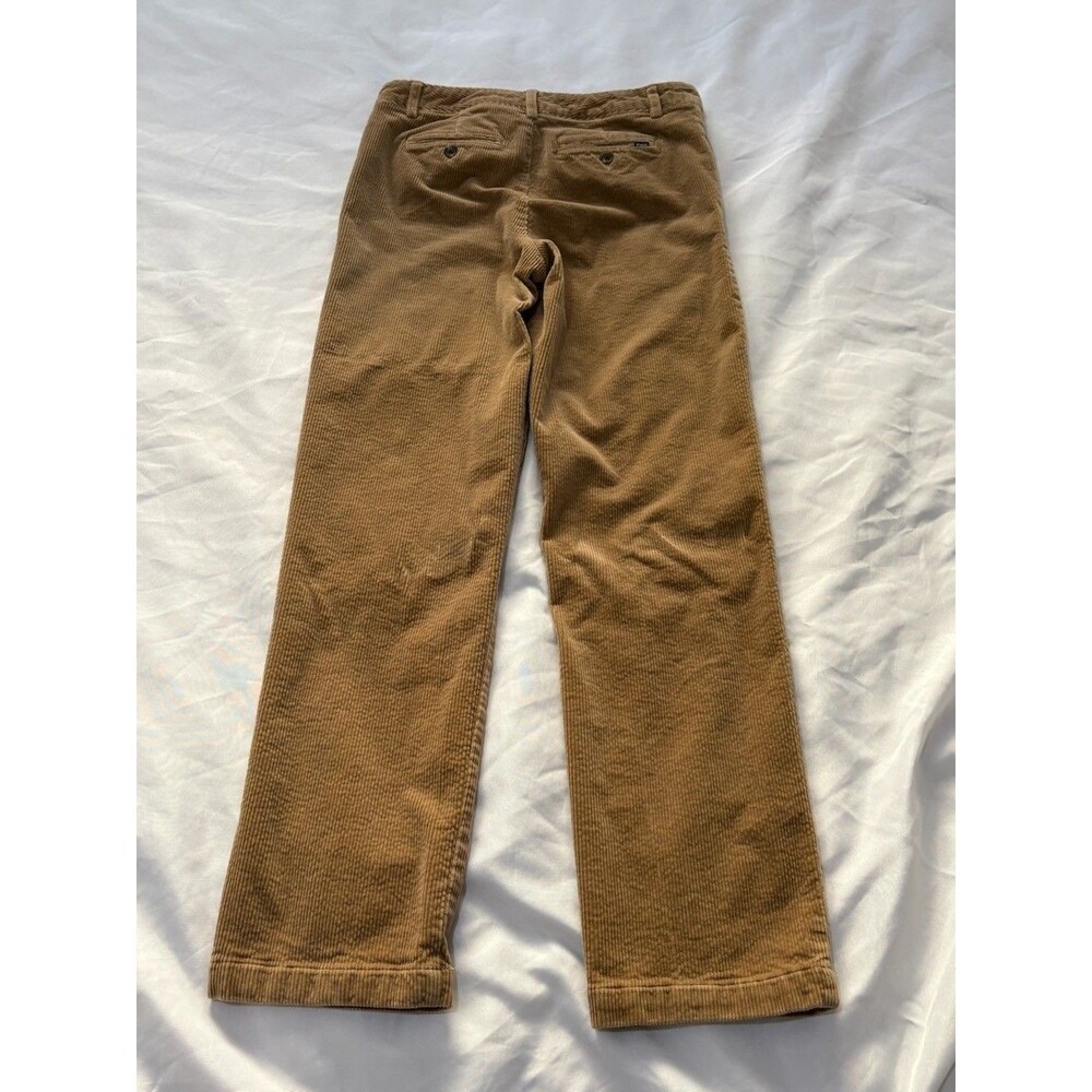 Polo Ralph Lauren Corduroy Pants Boys 18 Brown Cotton Chino Preppy Pony